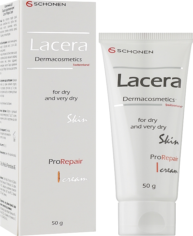 Восстанавливающий крем для сухой и очень сухой кожи - Lacera ProRepair Cream — фото N2