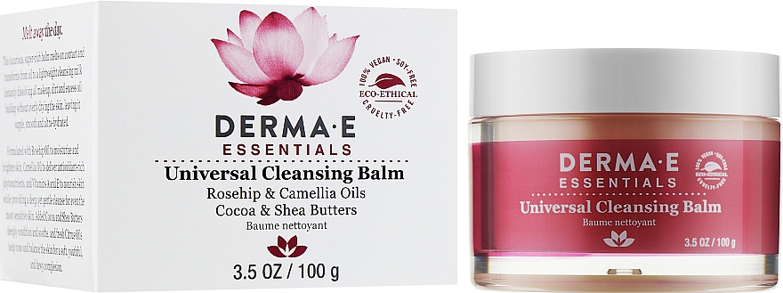Универсальный отшелушивающий бальзам для лица - Derma E Essentials Universal Cleansing Balm — фото N7