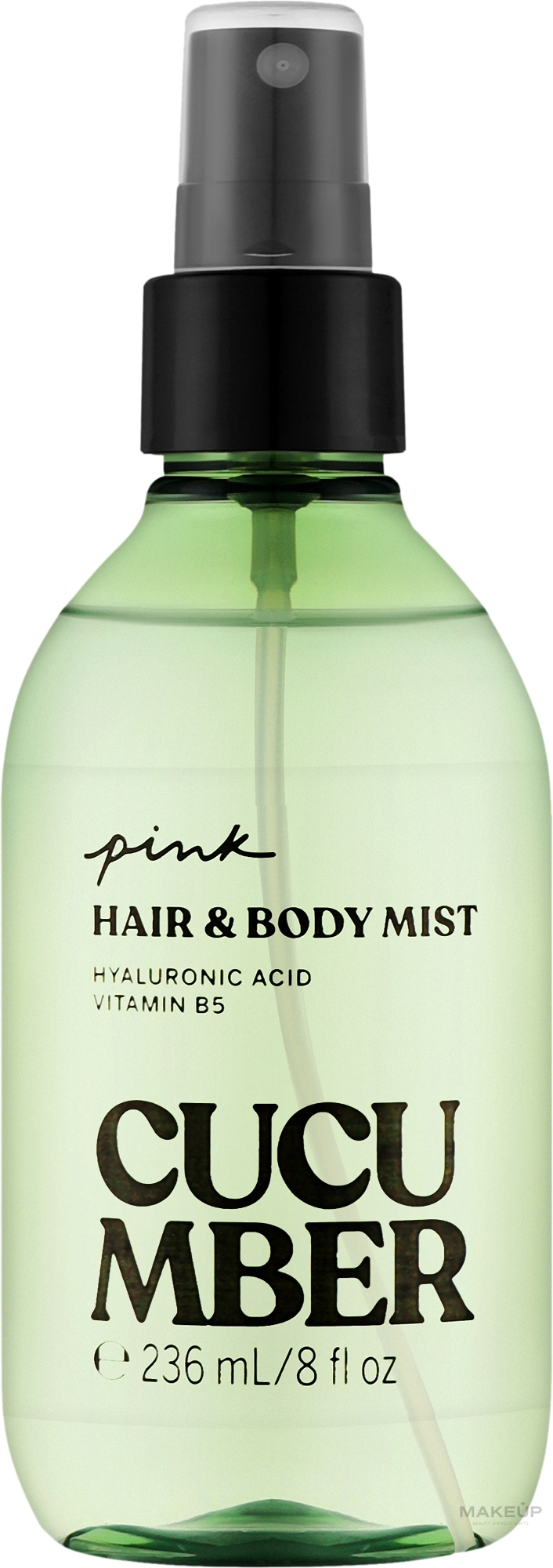 Спрей для тела и волос "Огурец" - Victoria`s Secret Pink Cucumber Hair & Body Mist — фото 236ml