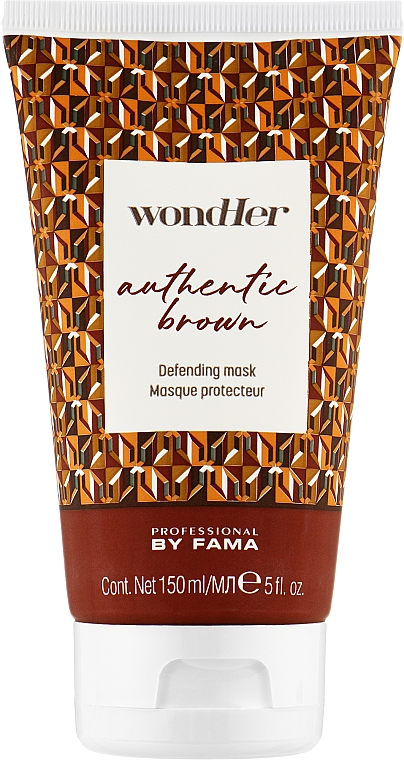Маска для коричневих відтінків - Professional By Fama Wondher Authentic Brown Defending Mask — фото N1