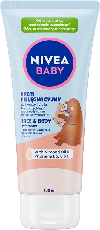 Крем для обличчя й тіла - Nivea Baby — фото N1