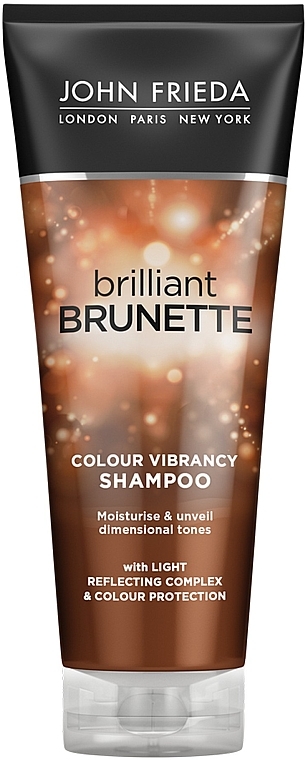 Увлажняющий шампунь для защиты цвета темных волос - John Frieda Brilliant Brunette Colour Protecting