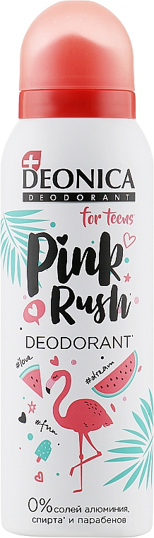 Дезодорант - Deonica For Teens Pink Rush