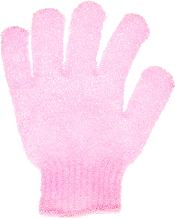 Перчатка для массажа, 9687, розовая - Donegal Aqua Massage Glove — фото N1