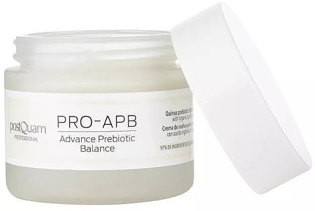 Нічний крем для обличчя з кіноа - PostQuam Pro-APB Advanced Prebiotic Balance Quinoa Prebiotic Night Cream — фото N2