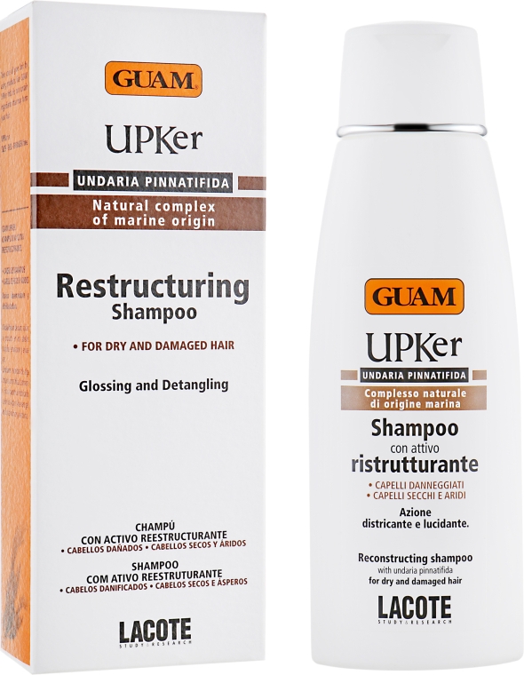 Восстанавливающий шампунь - Guam UPKer Reconstructing Shampoo — фото N1
