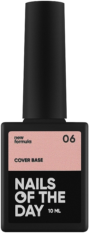 Камуфлююча база для нігтів - Nails Of The Day Cover Base New Formula — фото N1