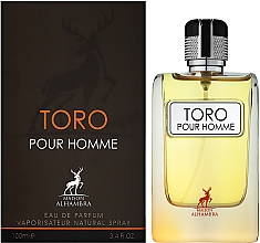 Alhambra Toro Pour Homme - Парфюмированная вода — фото N2