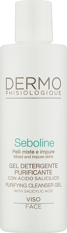 Очищающий гель для проблемной и жирной кожи - Dermophisiologique Sebogel Gel — фото N4