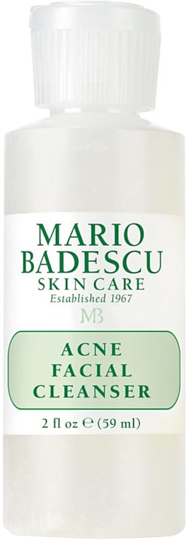 Гель для умывания против акне и пигментных пятен - Mario Badescu Acne Facial Cleanser