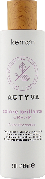 Крем для окрашенных волос - Kemon Actyva Colore Brillante Cream — фото N1