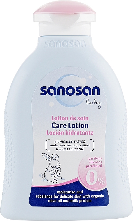 УЦІНКА Дитячий зволожувальний лосьйон - Sanosan Baby Care Lotion * — фото N1
