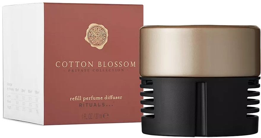 Аромадиффузор - Rituals Private Collection Cotton Blossom Refill Perfume Diffuser (сменный блок) — фото N1