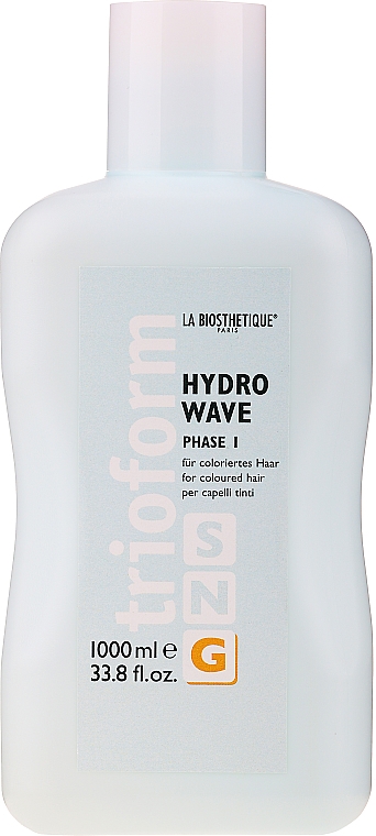 Лосьйон для хімічної завивки фарбованого волосся - La Biosthetique TrioForm Hydrowave G — фото N1