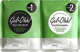 Спа для ног - Avry Beauty Gel-Ohh Jelly Spa Cannabis Sativa — фото N1