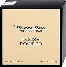 Рассыпчатая пудра для лица - Pierre Rene Professional Loose Powder — фото N4