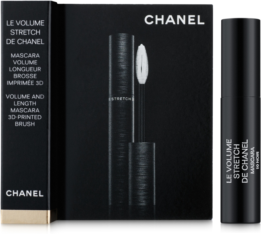 LE VOLUME STRETCH DE CHANEL Volume and length mascara 3d-printed brush 10 -  Noir