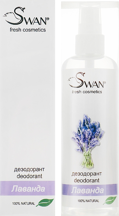 Натуральний дезодорант "Лаванда" - Swan — фото N1