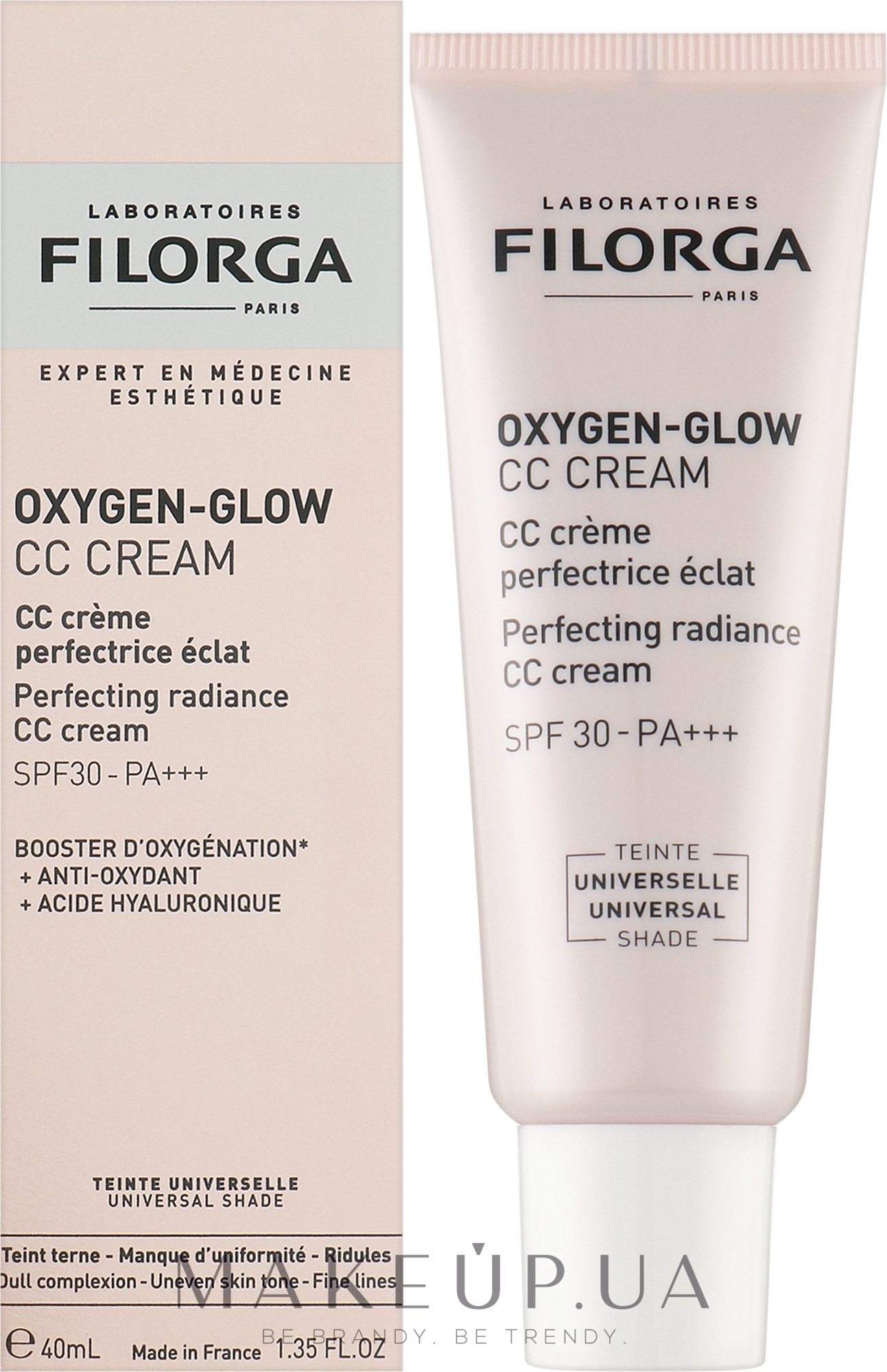 CC-крем - Filorga Oxygen-Glow CC Cream SPF30 — фото 40ml