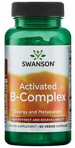Харчова добавка "Вітамін B комплекс" - Swanson Activated B-Complex — фото N1