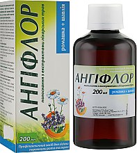 Засіб для полоскання роту "Ангіфлор. Ромашка та шавлія" - Флори Спрей — фото N1