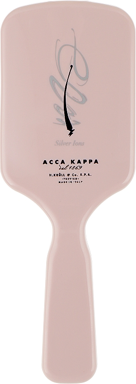 Щетка для волос, розовая - Acca Kappa Mini paddle Brush Nude Look — фото N2