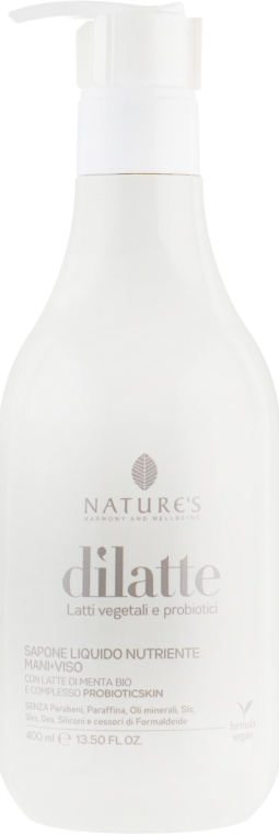 Жидкое мыло для лица и тела - Nature's Dilatte Liquid Soap — фото N1