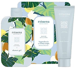 Парфумерія, косметика Rituena Estate Siciliana - Набір (sh/gel/400ml + b/lot200ml)