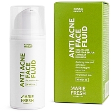 УЦІНКА Антиакне крем-флюїд - Marie Fresh Cosmetics Clarifying face fluid * — фото N2