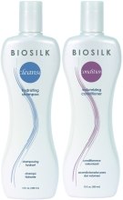 Духи, Парфюмерия, косметика Набор - BioSilk Hydrating Set (sh/350ml + cond/350ml)