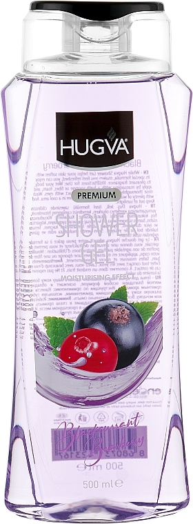 Гель для душу - Hugva Shower Gel Blackcurrant & Bearberry — фото N1