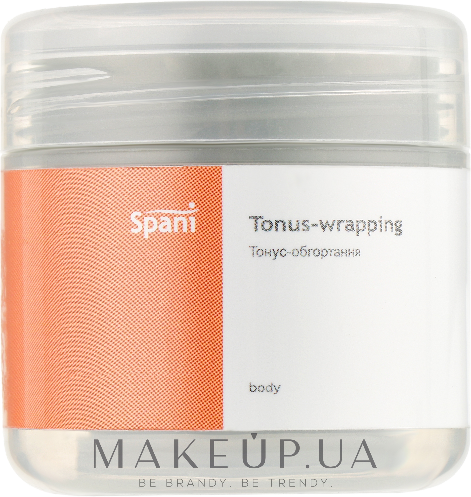 Тонус-обгортання - Spani Tonus-Wrapping With Mint And Spirulina — фото 50ml