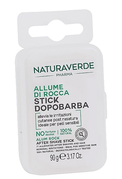 Стик после бритья для мужчин - Naturaverde Pharma Alum Rock After Shave Stick — фото N1