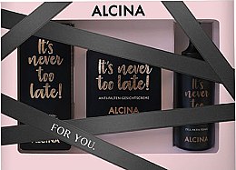 Парфумерія, косметика Набір - Alcina It’S Never Too Late Set (tonic/50ml + f/cr/50ml + eye/balm/15ml)