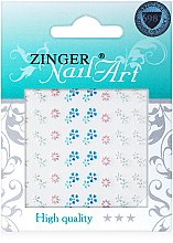 Духи, Парфюмерия, косметика Наклейки для дизайна ногтей, fda-207 - Zinger Nail Art Sticker