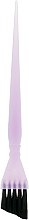 Парфумерія, косметика Пензель для фарбування, тонкий, 01334, фіолетовий - Eurostil