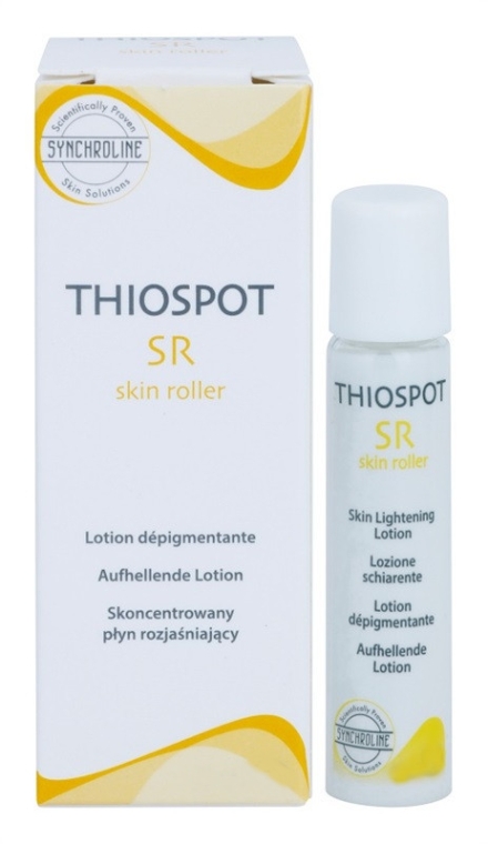 Роликовий відбілювальний лосьйон для шкіри - Synchroline Thiospot SR Skin Roller — фото N1