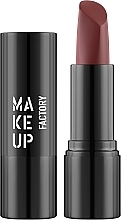 Парфумерія, косметика Make Up Factory Magnetic Lips Semi-Mat & Long-Lasting - Помада для губ