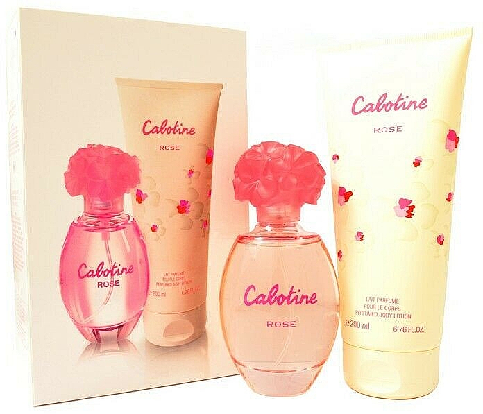 Gres Cabotine Rose - Набор (edt/100ml + b/lot/200ml)