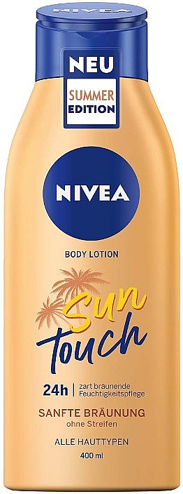 Тонирующий лосьон для тела с эффектом легкого загара - NIVEA Sun Touch Body Lotion — фото N1
