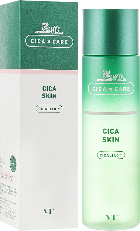 Успокаивающий тонер с CICA-комплексом - VT Cosmetics Cica Skin Toner — фото N2