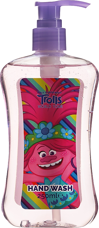 Жидкое мыло "Тролли" - Admiranda Dreamworks Trolls World Tour Liquid Soap — фото N1