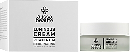Антивозрастной крем для лица с платиной и комплексом церамидов - Alissa Beaute Illuminating Luminous Cream Platinum  — фото N2