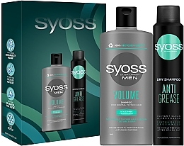 Набір "For men. Clean & Freshness" - Syoss (shm/440ml + shmp/dry/200ml) — фото N1