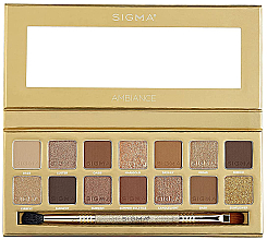 Палетка теней для век - Sigma Beauty Ambiance Eyeshadow Palette — фото N1