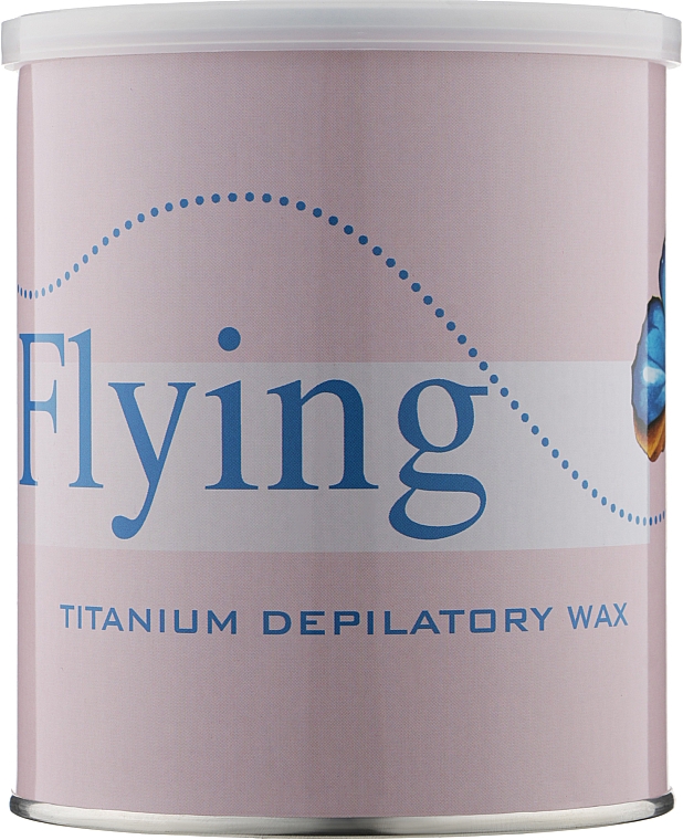 Віск для депіляції у банці - Flying Titanium Depilatory Wax — фото N1