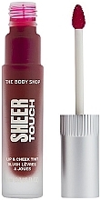 Парфумерія, косметика Тінт для губ та щік SHEER TOUCH - The Body Shop Sheer Touch Lip & Cheek Tint