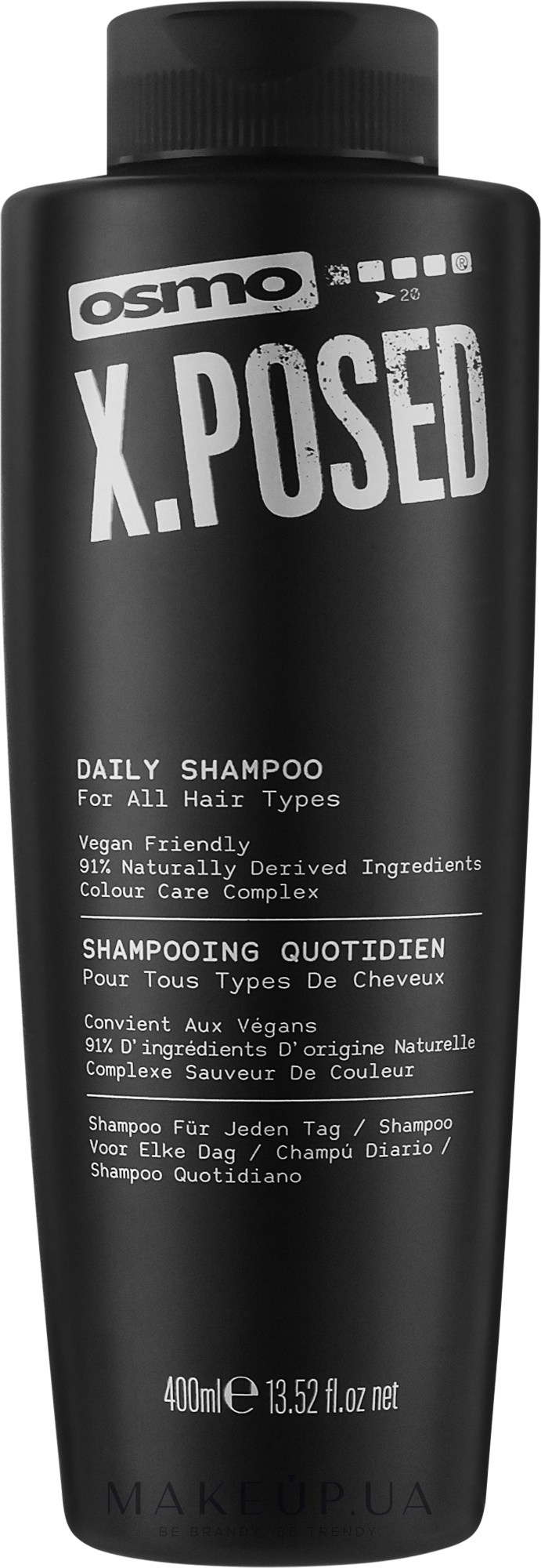 Безсульфатный шампунь для ежедневного использования - Osmo X.Posed Daily Shampoo — фото 400ml