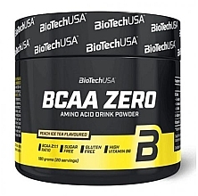 Комплекс амінокислот у порошку "Персиковий айс чай" - BioTechUSA BCAA Zero Peach Ice Tea Amino Acid Drink Powder — фото N1