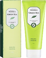 Зволожувальний пілінг для обличчя на основі зеленого чаю - Deoproce Premium Green Tea Peeling Vegetal — фото N2